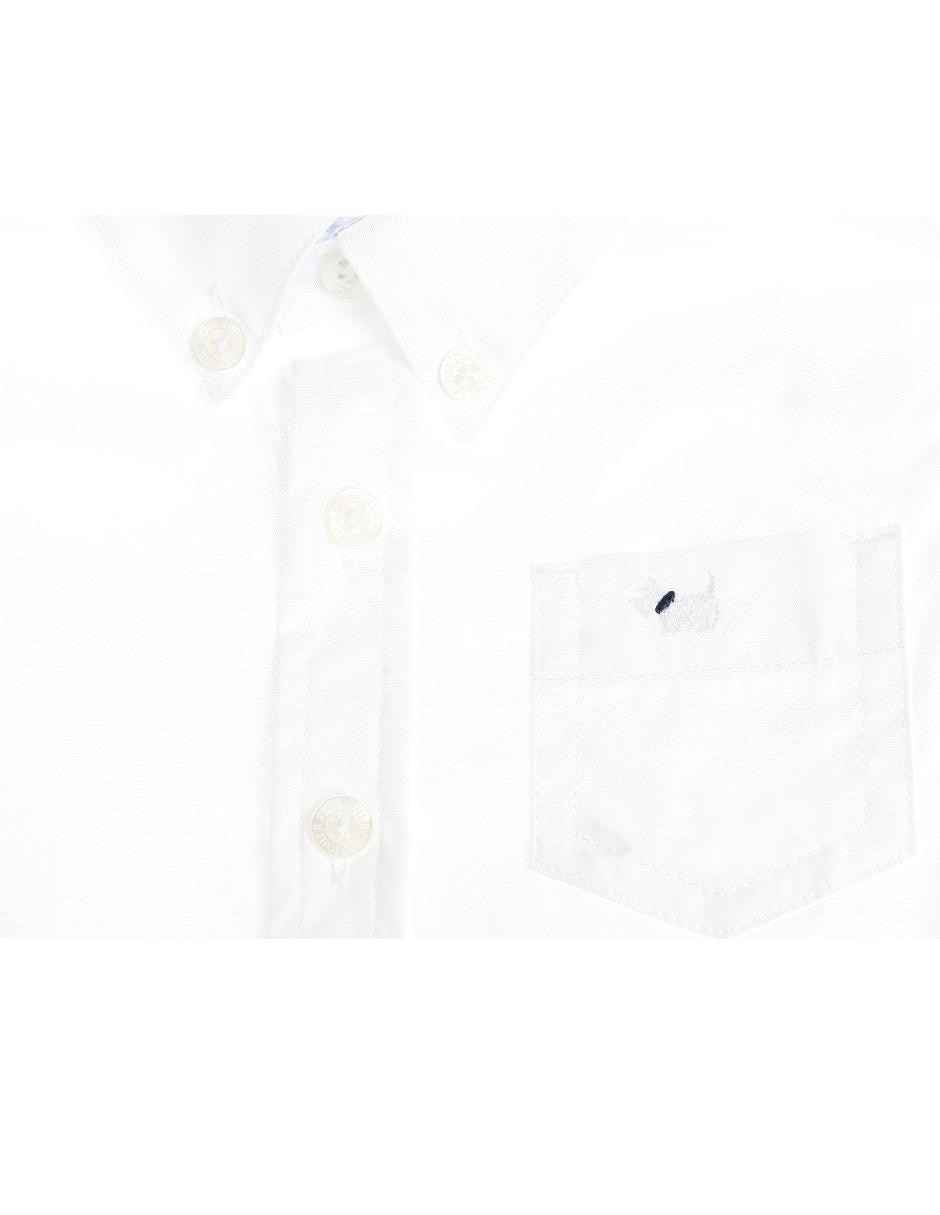 Camisa casual de algodón manga larga para niño 2