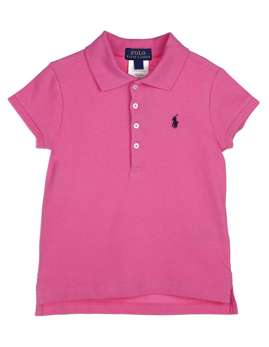Playera Polo Ralph Lauren manga corta para niña