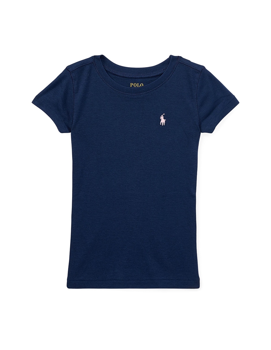Playera manga corta para niña