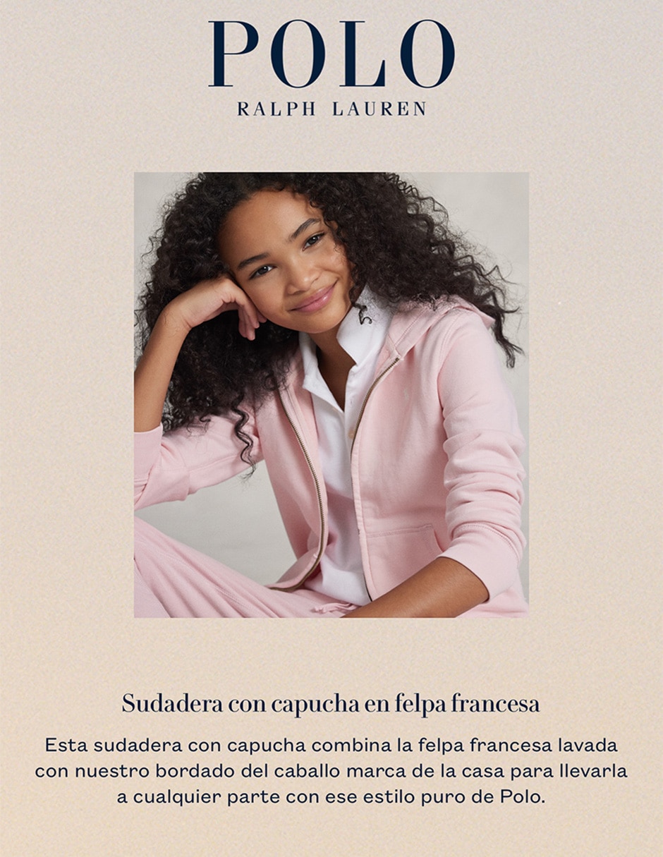 Sudadera Polo Ralph Lauren para niña