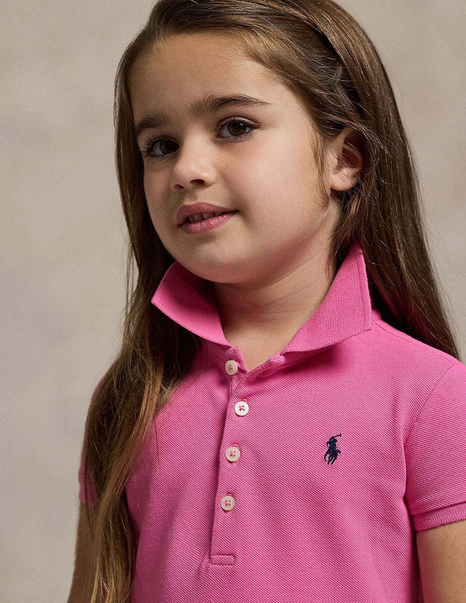 Vestido manga cap para niña 3
