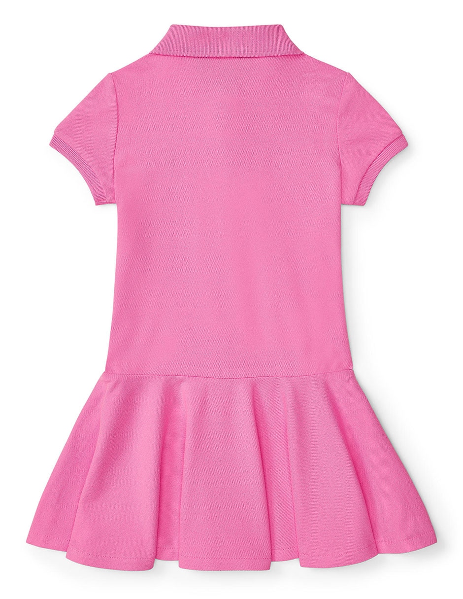 Vestido manga cap para niña 6