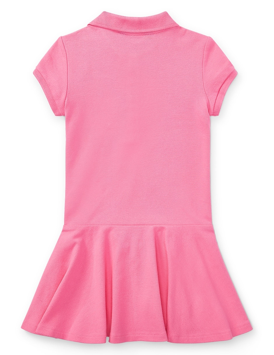 Vestido manga cap para niña 2