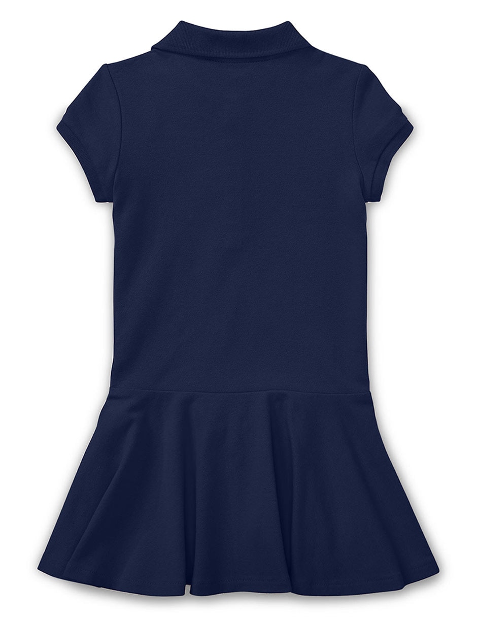 Vestido manga cap para niña 6