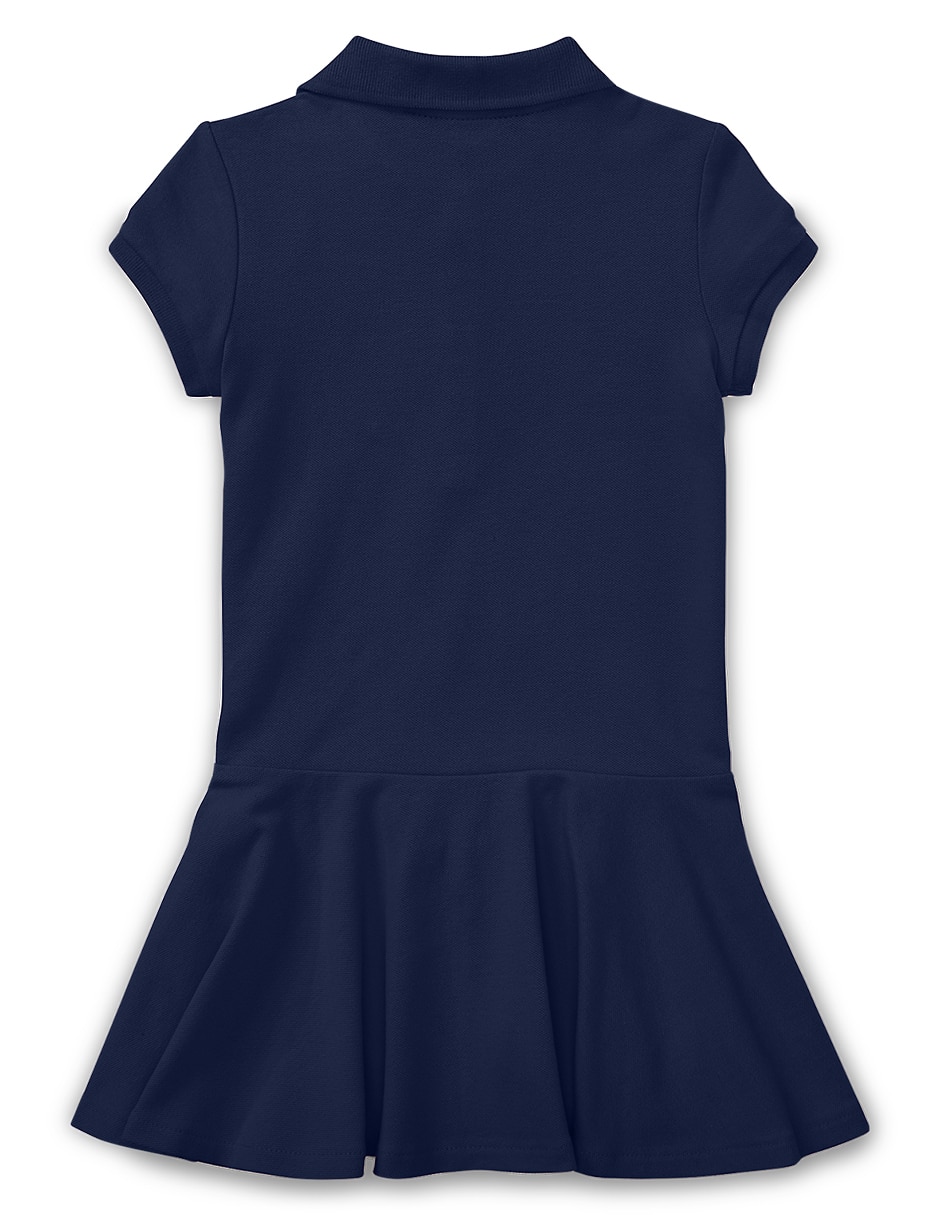 Vestido manga cap para niña 5