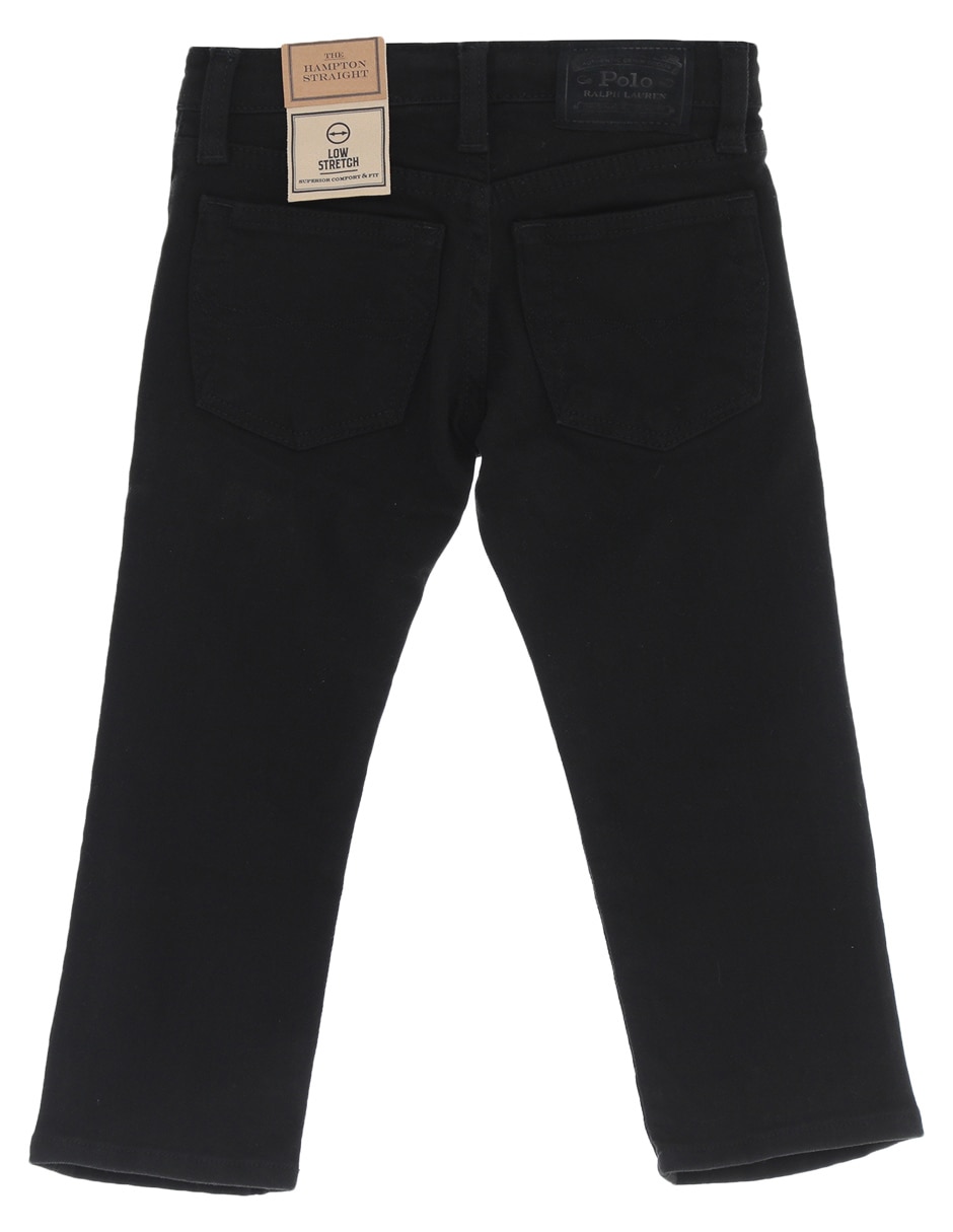 Jeans straight Ralph Lauren lavado obscuro para niño 5