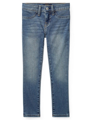 Jeans straight polo ralph lauren deslavado para niño