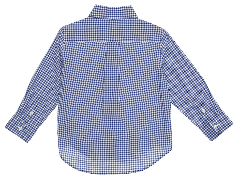 Camisa Polo Ralph Lauren manga larga de algodón para bebé