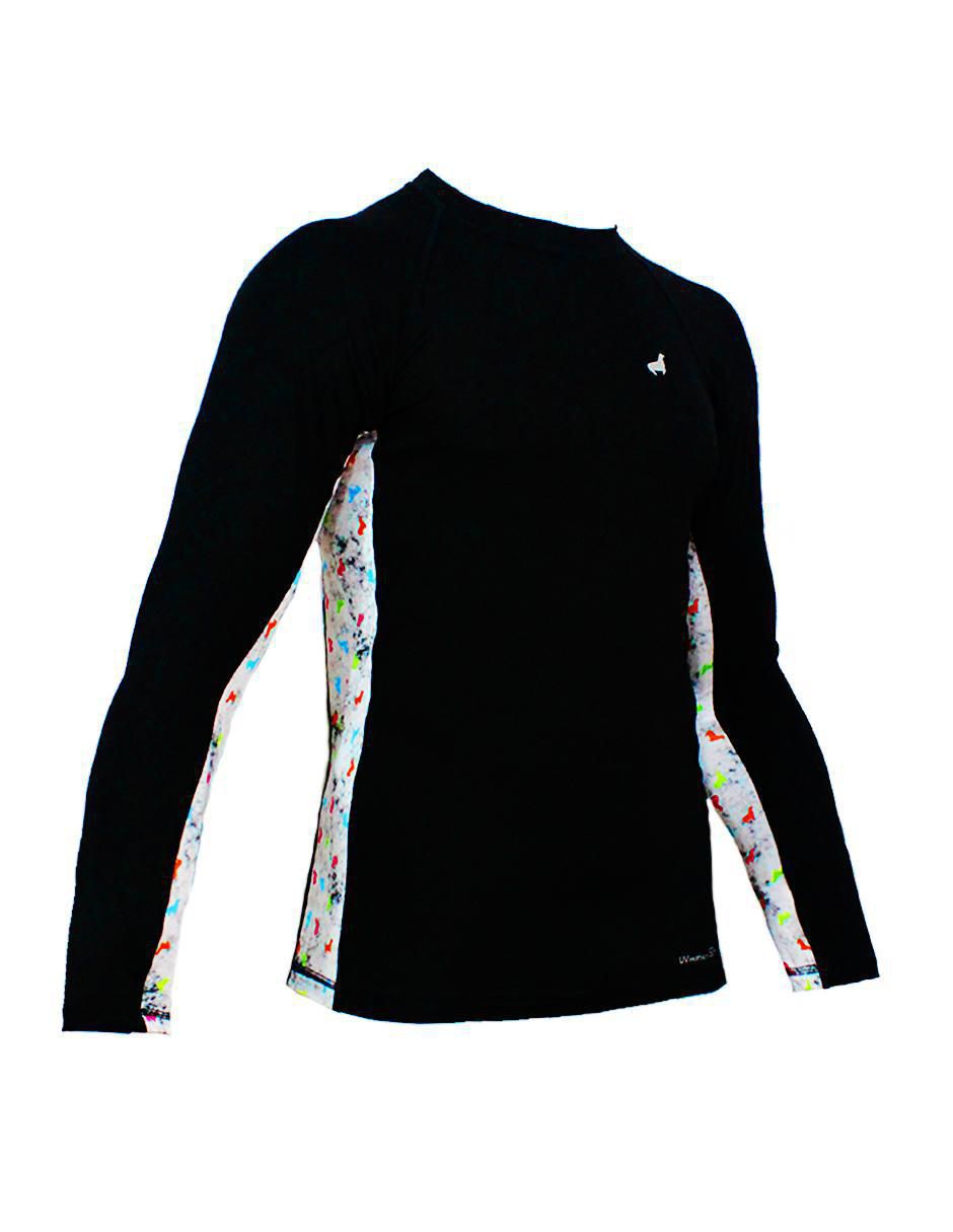 Rashguard estampado logo para niña