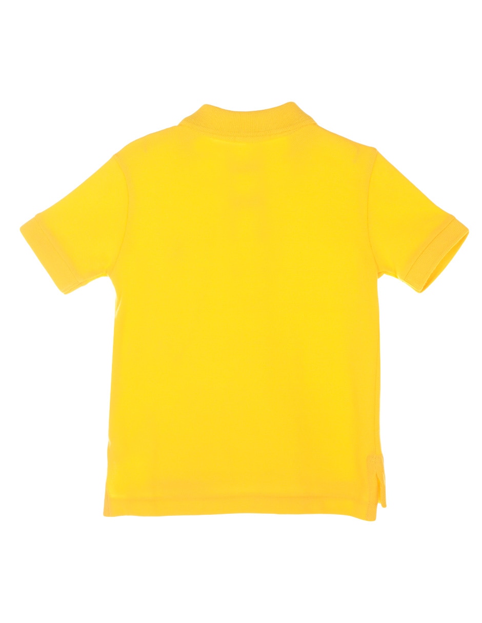 Playera tipo polo de algodón para bebé niño 2