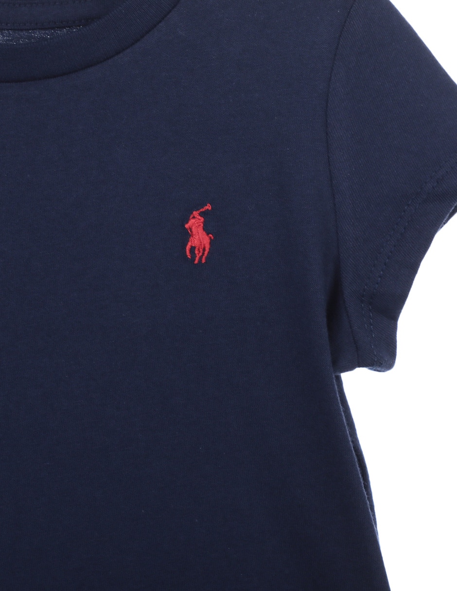 Playera Polo Ralph Lauren manga corta para niña