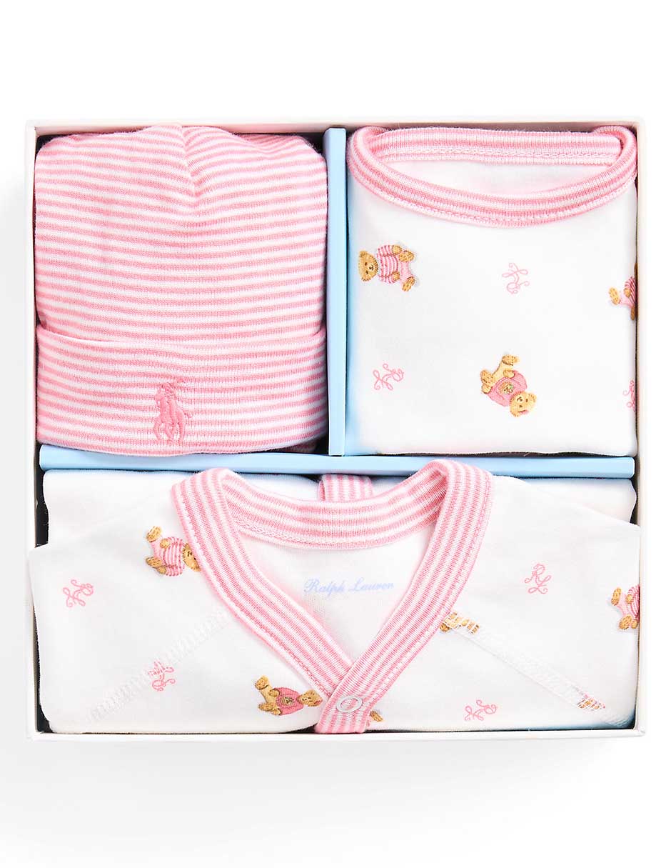 Set bebé Polo Ralph Lauren para niña