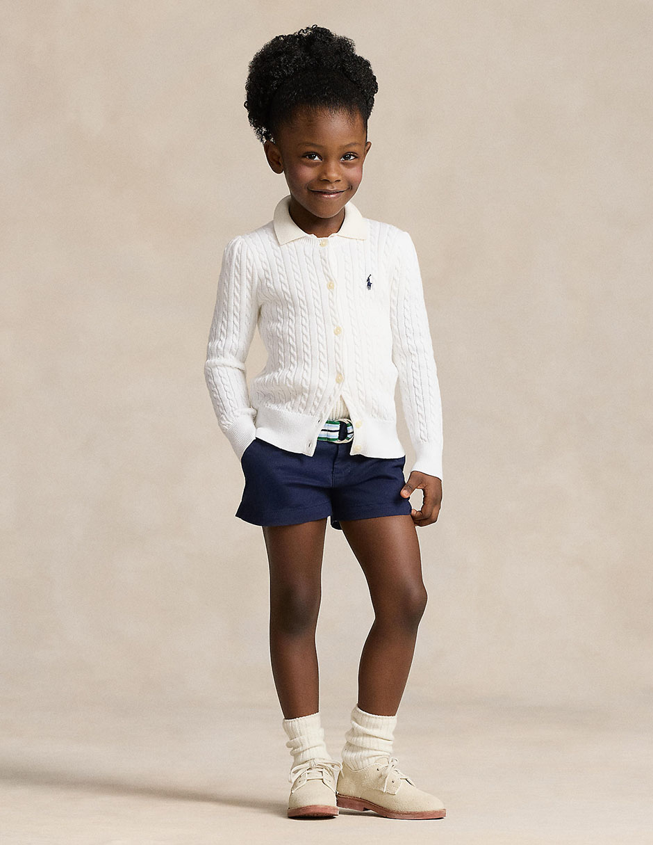 Suéter trenzado Polo Ralph Lauren para bebé niña 1