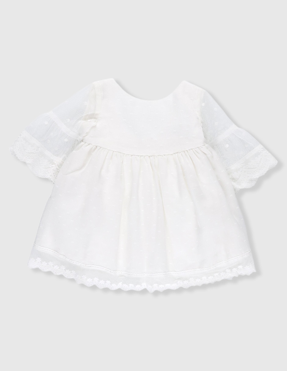 Vestido La Ormiga manga 3/4 para bebé niña 1