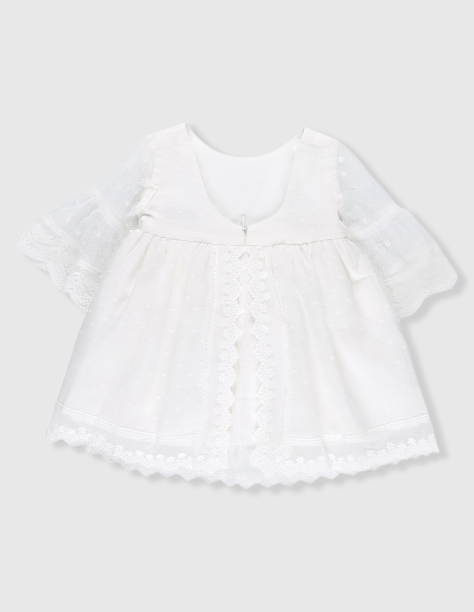 Vestido La Ormiga manga 3/4 para bebé niña 5