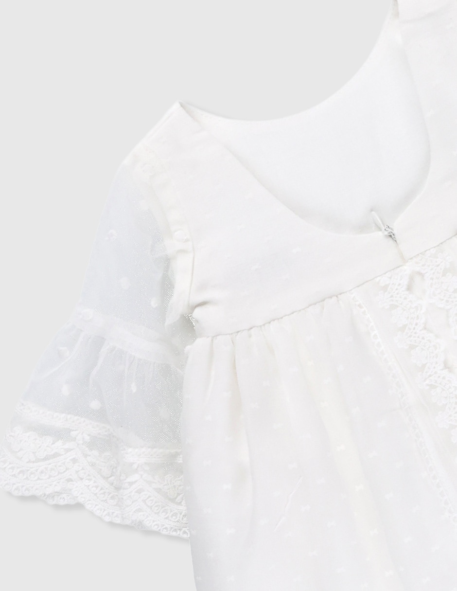 Vestido La Ormiga manga 3/4 para bebé niña 7