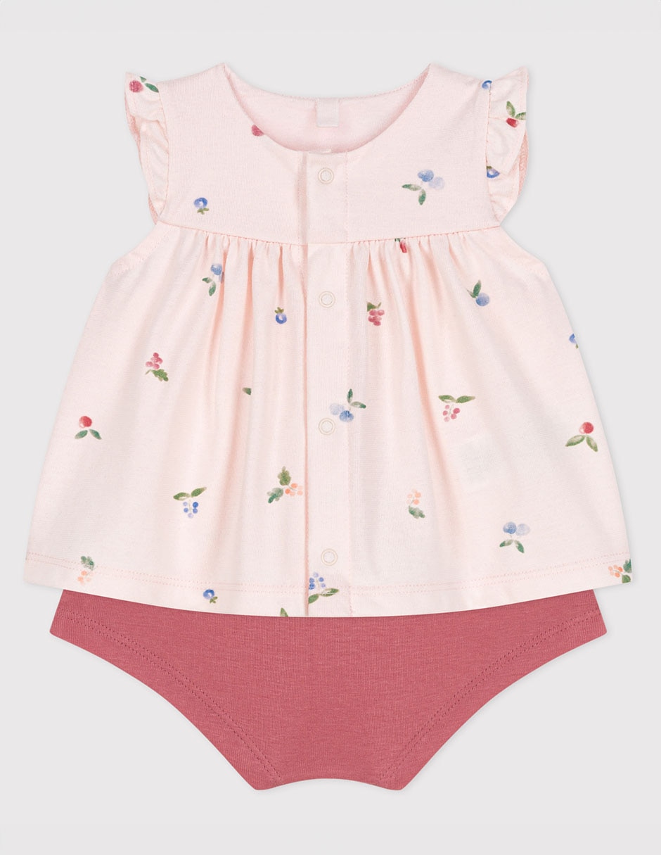 Conjunto de algodón para bebé niña 2 piezas 4
