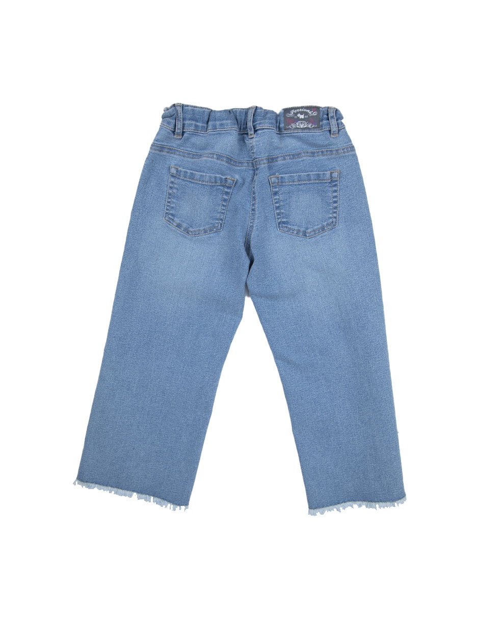 Jeans straight Ferrioni Pimmy para bebé niña