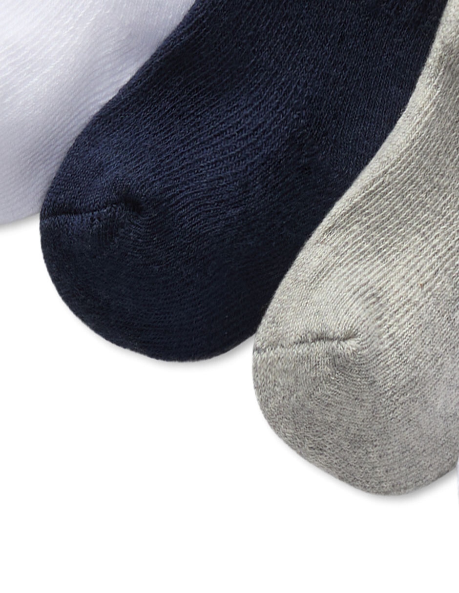 Set calcetín de algodón para bebé niño 6 pares 3