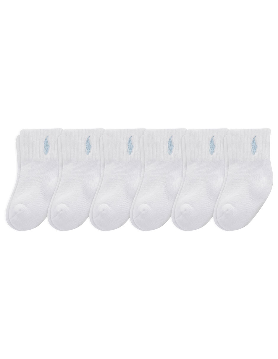 Set de calcetín de algodón para bebé niño 6 pares Set de calcetín de algodón para bebé niño 6 pares