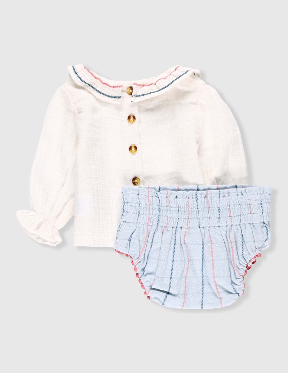 Conjunto de algodón para niña 2