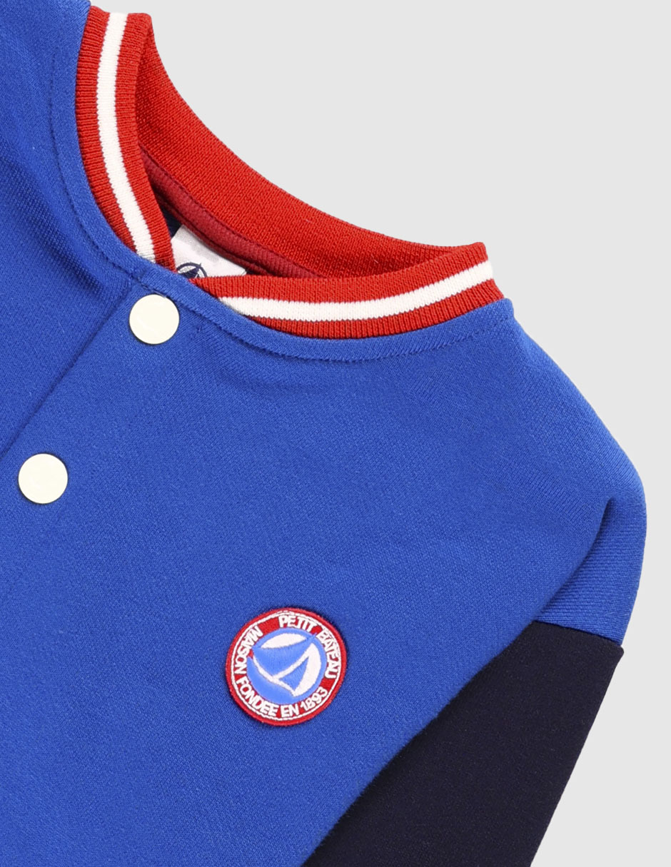 Chamarra Petit Bateau para niño