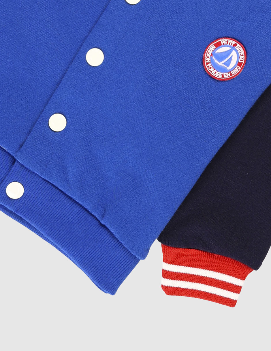 Chamarra Petit Bateau para niño
