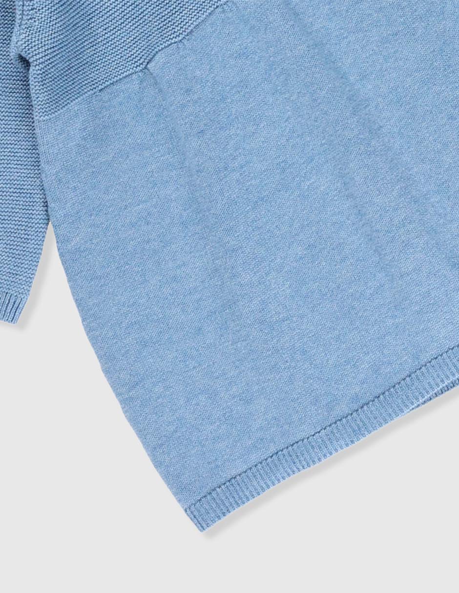 Vestido manga larga para bebé niña