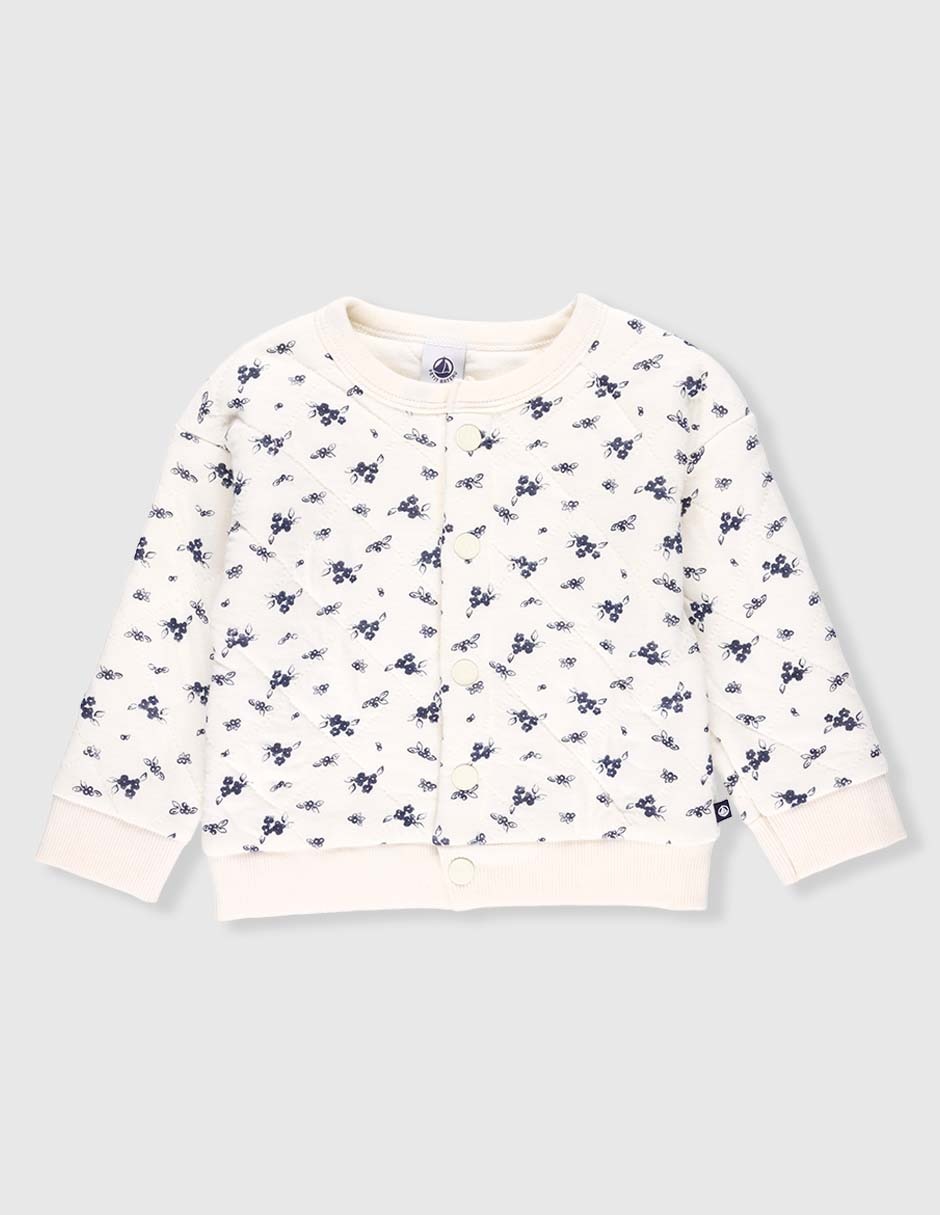 Sudadera Petit Bateau para bebé niña