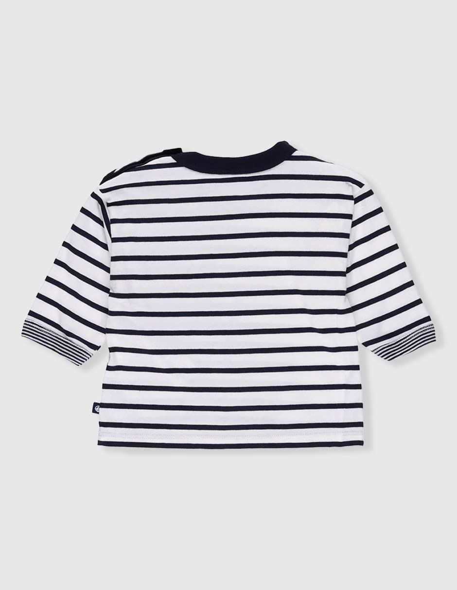 Playera manga larga para bebé niño