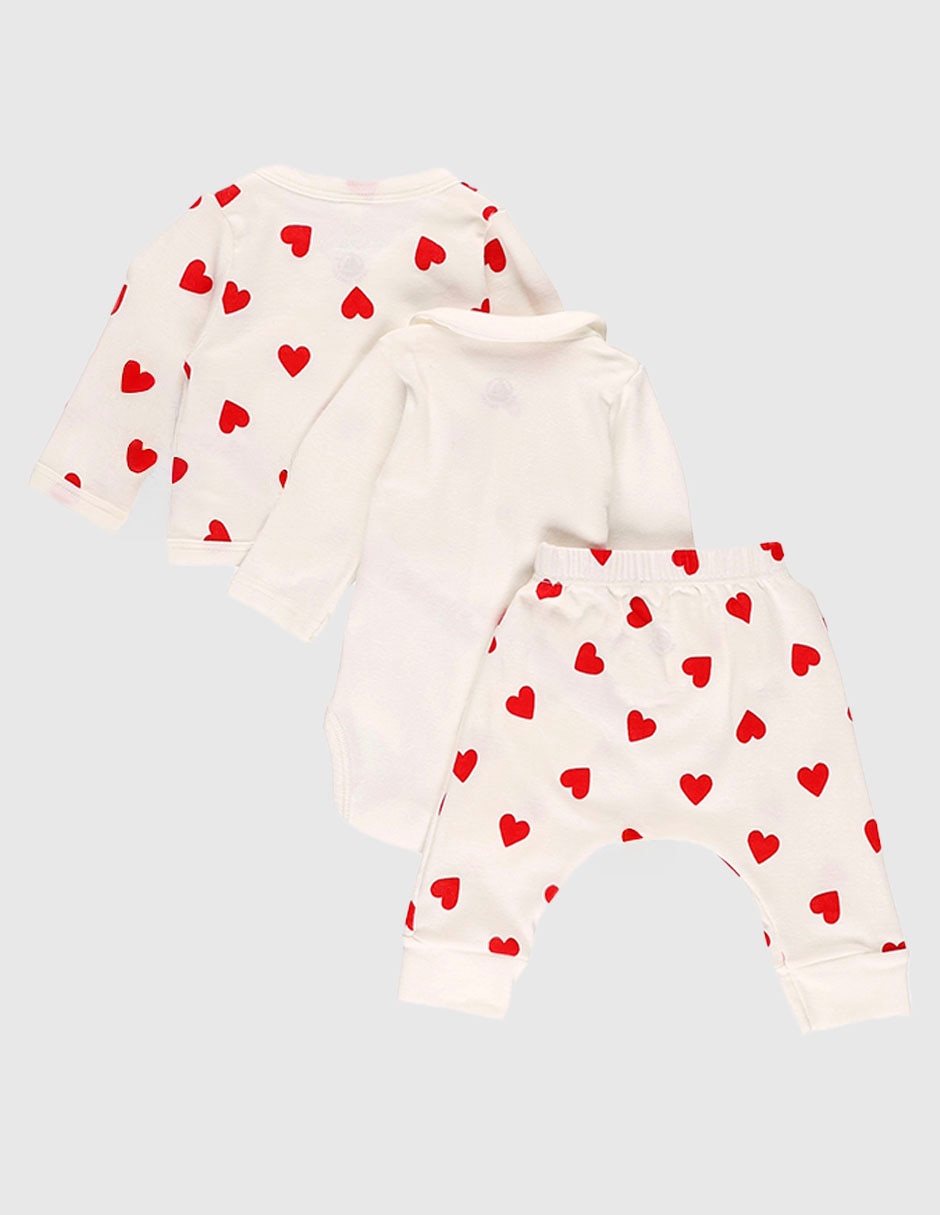 Conjunto de algodón para bebé niña 5