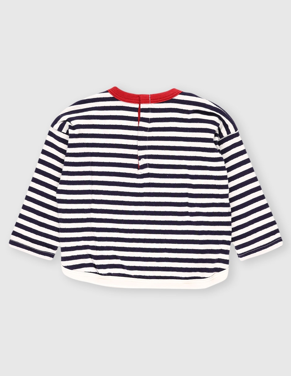 Playera manga larga para bebé 2