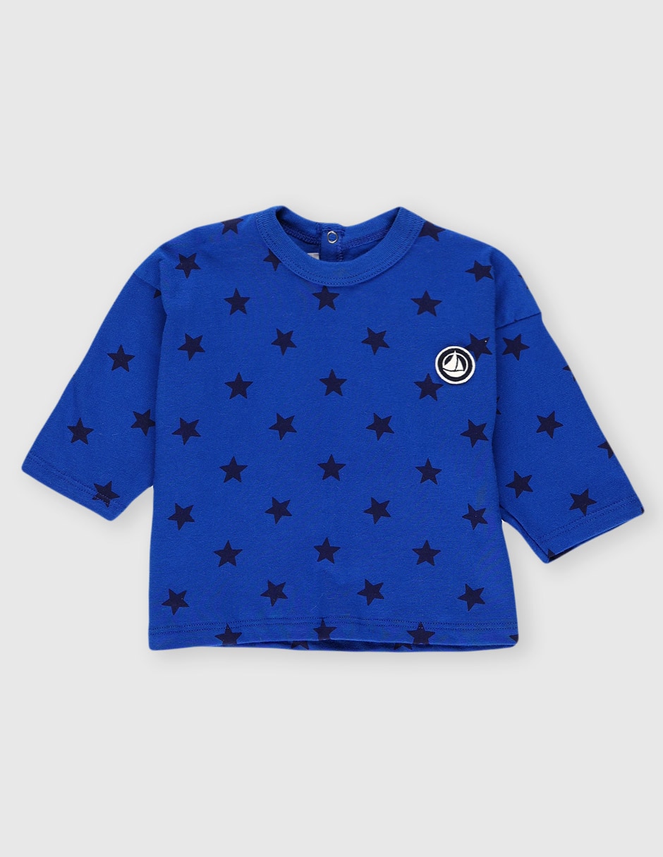 Playera manga 3/4 para bebé unisex 1