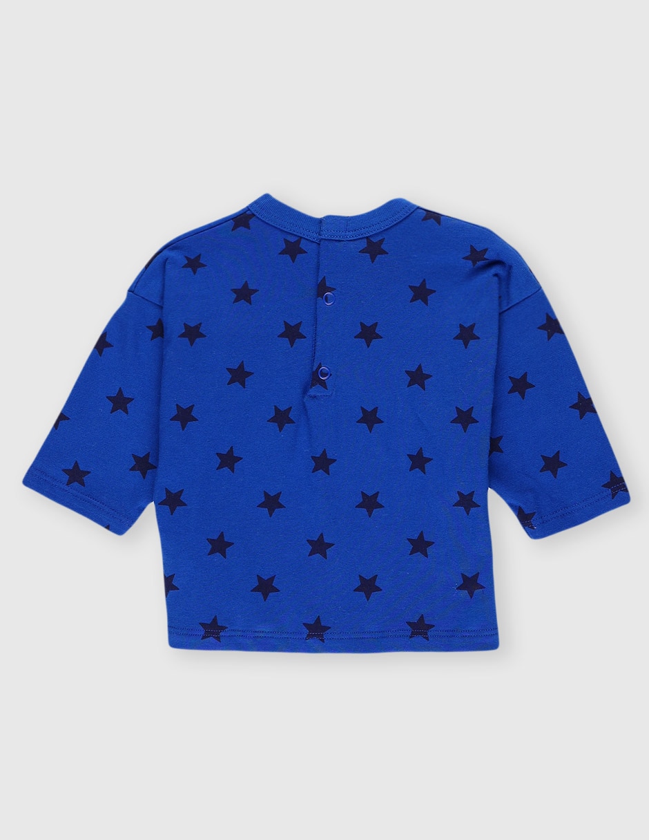 Playera manga 3/4 para bebé unisex 5