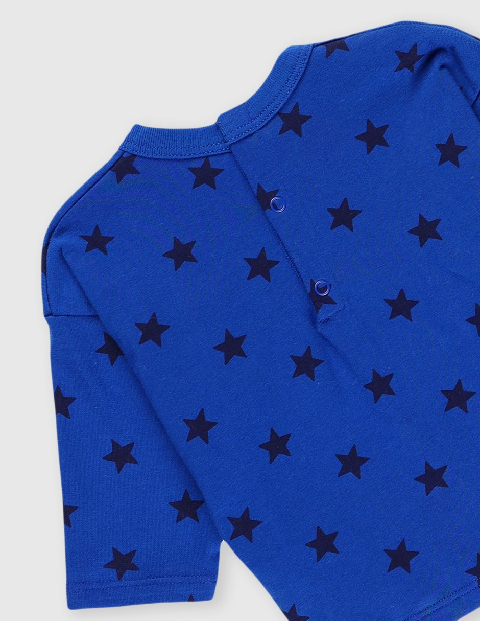 Playera manga 3/4 para bebé unisex 7