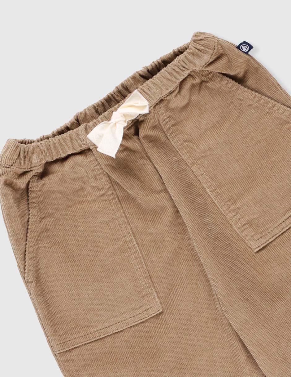 Pantalón con resorte Petit Bateau para bebé niño