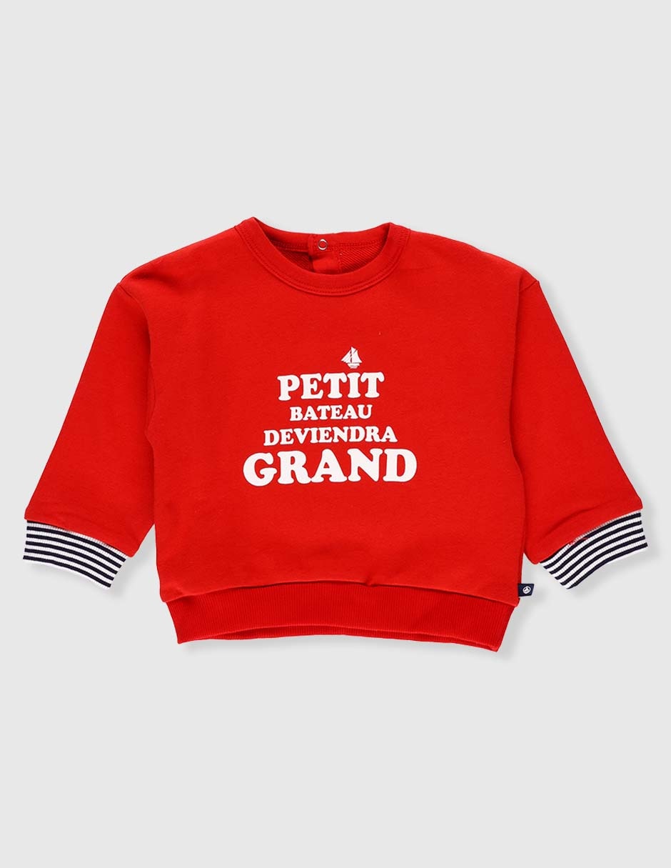 Sudadera Petit Bateau para bebé niño
