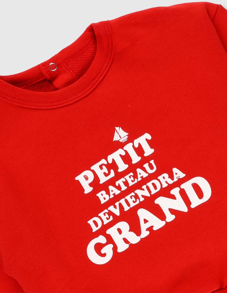 Sudadera Petit Bateau para bebé niño