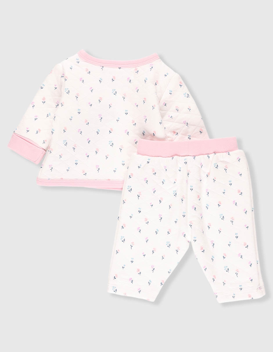Conjunto de algodón para bebé niña