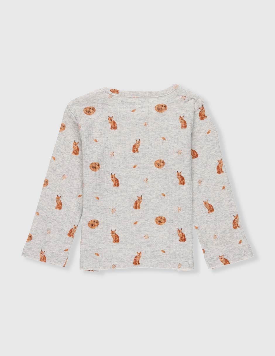 Playera manga larga para bebé 4