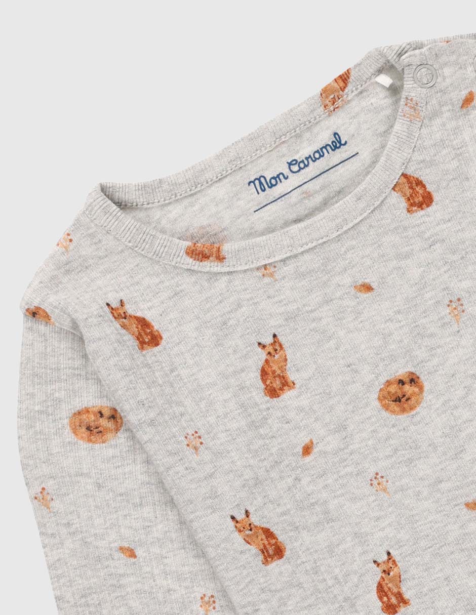 Playera manga larga para bebé 2