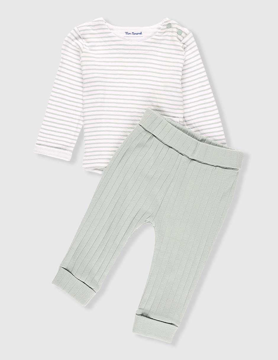 Conjunto de algodón para bebé niño Conjunto de algodón para bebé niño