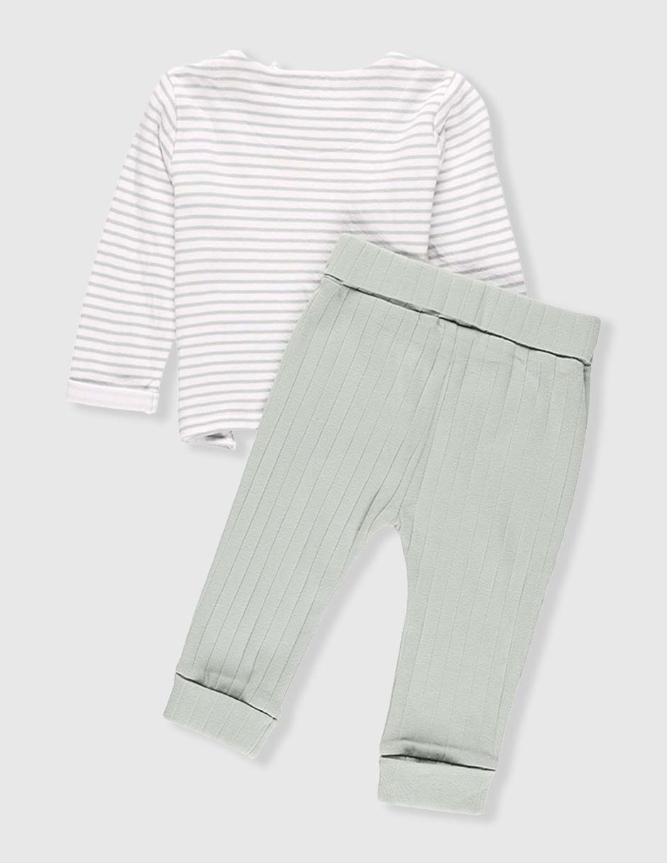Conjunto Mon Caramel de algodón para bebé niño