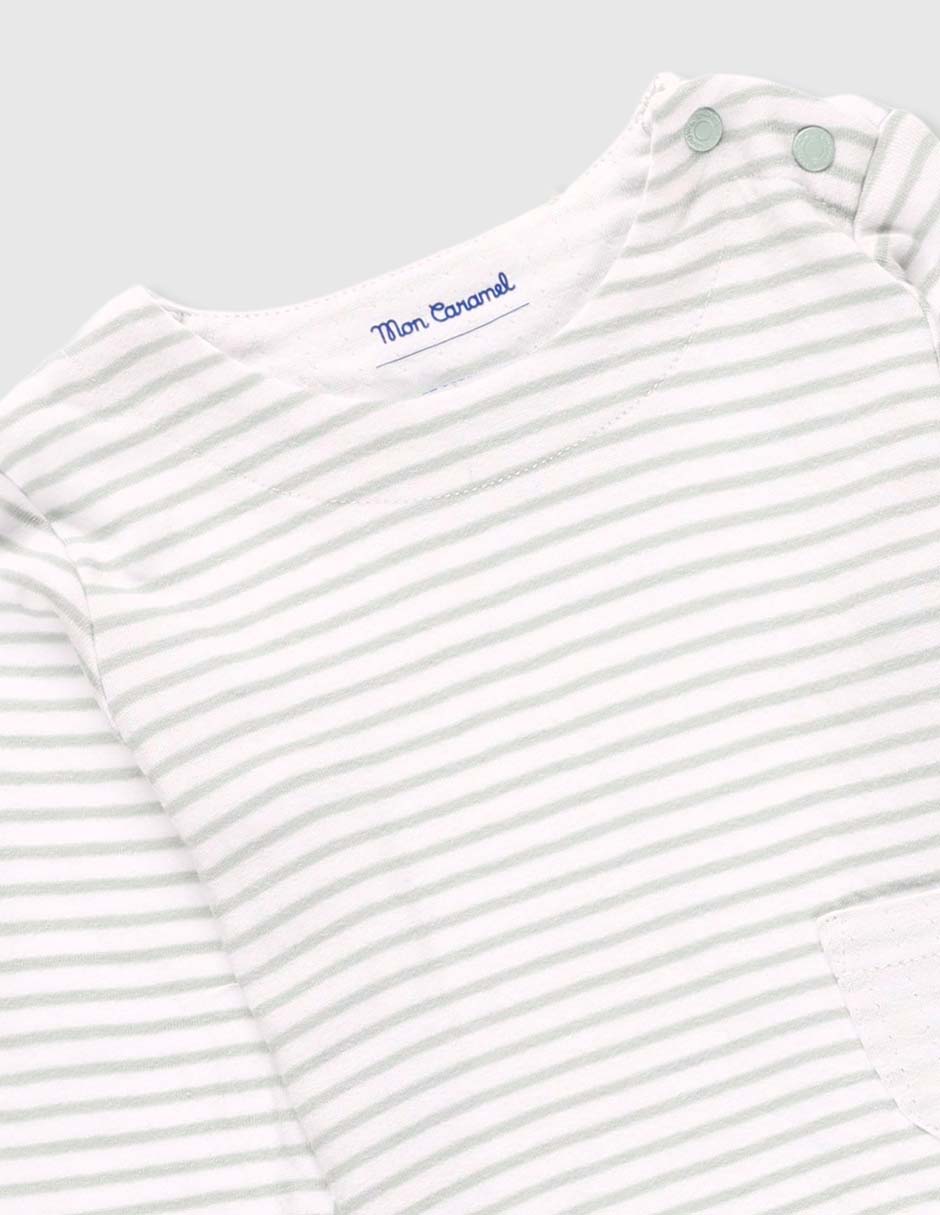 Conjunto Mon Caramel de algodón para bebé niño