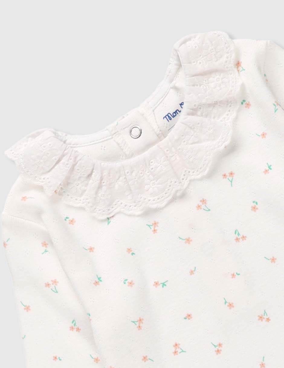 Mameluco de algodón para bebé niña