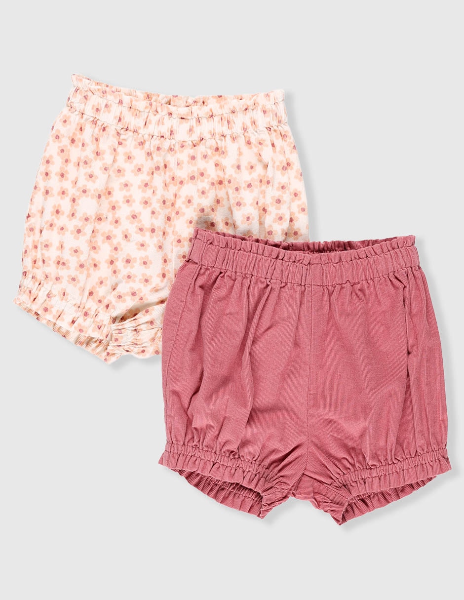 Set short para bebé niña