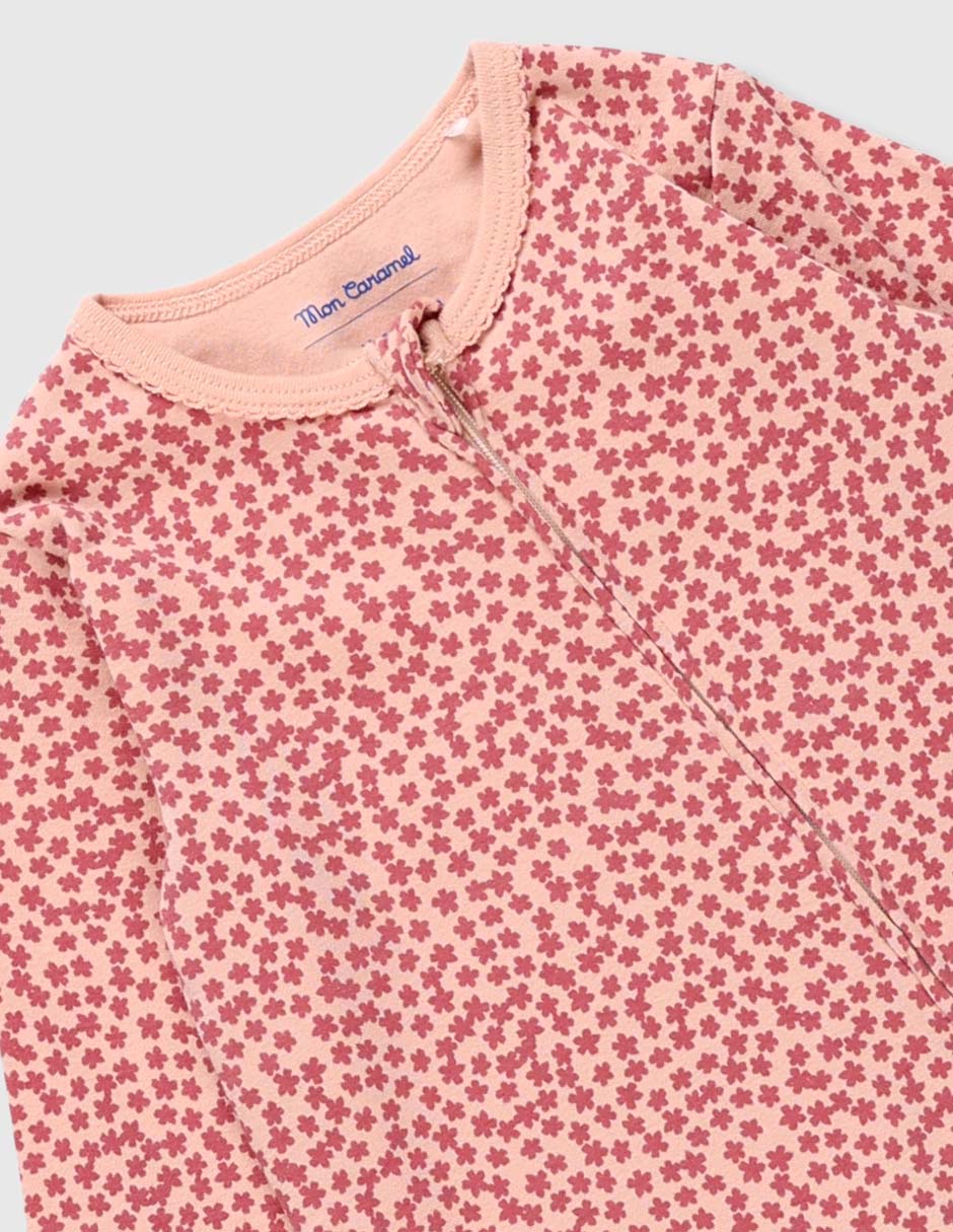 Set de mamelucos Mon Caramel de algodón para bebé niña