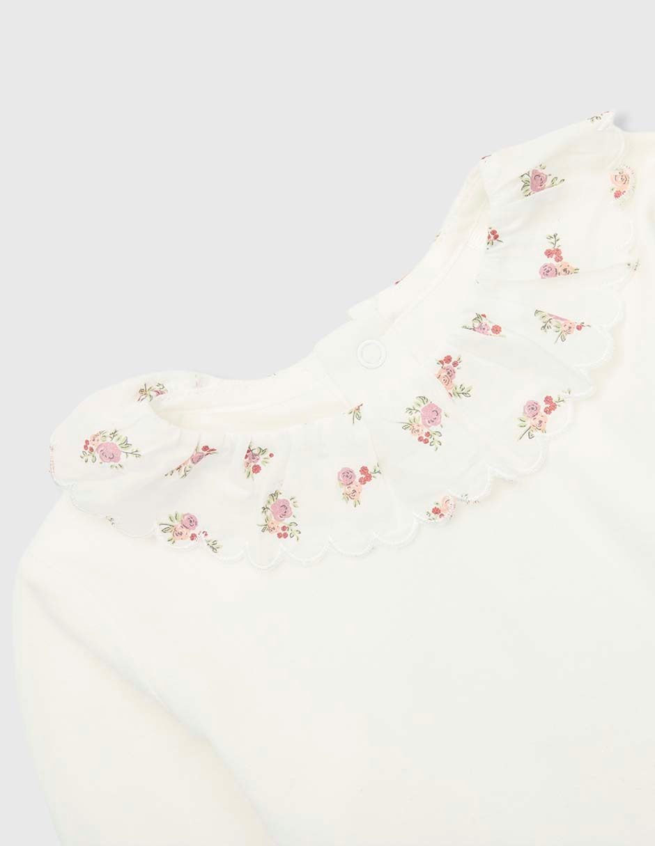 Conjunto de algodón para bebé niña
