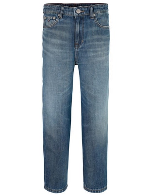 Jeans straight lavado obscuro para niño Jeans straight lavado obscuro para niño