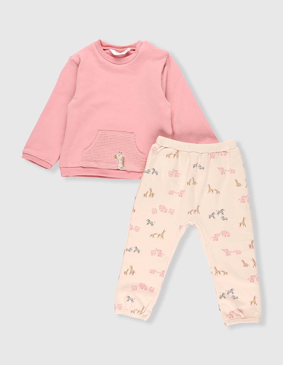 Conjunto Mayoral de algodón para niña